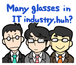 a wh-IT-e collor Eng ver. sticker #5537739