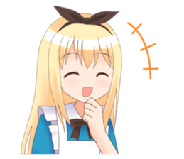 Alice-chan sticker #5538239