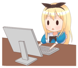 Alice-chan sticker #5538253