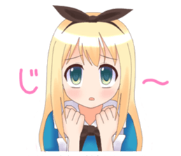 Alice-chan sticker #5538256