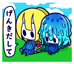 onibi sisters 2 sticker #5538595