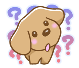 Small miniature dachshund sticker #5538755