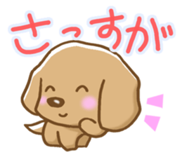 Small miniature dachshund sticker #5538762