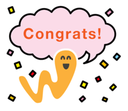 Englishworm sticker #5539028