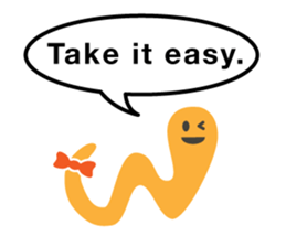 Englishworm sticker #5539033
