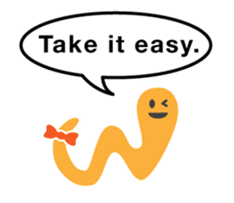 Englishworm sticker #5539033
