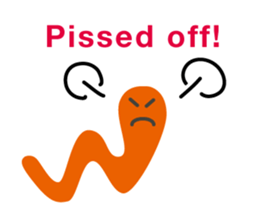 Englishworm sticker #5539034