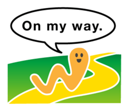 Englishworm sticker #5539039