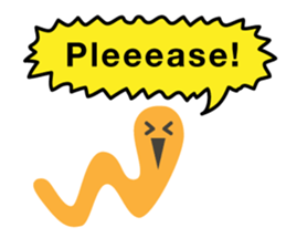 Englishworm sticker #5539040