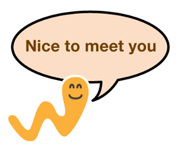 Englishworm sticker #5539045