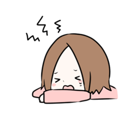 Massage Girl sticker #5539457