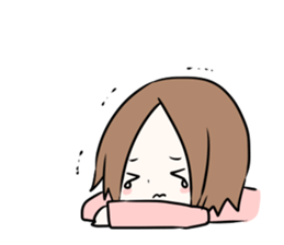 Massage Girl sticker #5539458