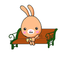 Yu-tan rabbit(Taiwan Ver.) sticker #5540144