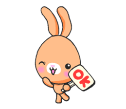 Yu-tan rabbit(Taiwan Ver.) sticker #5540159
