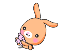 Yu-tan rabbit(Taiwan Ver.) sticker #5540172