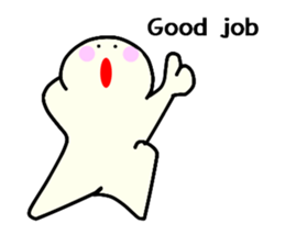 Go white beans sticker #5540364