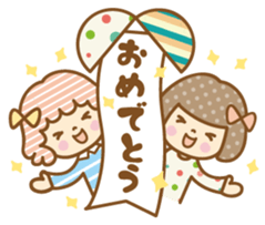 Macaron Girls sticker #5540419