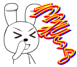 31th edition white rabbit expressive sticker #5540660