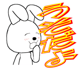 31th edition white rabbit expressive sticker #5540662