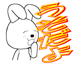 31th edition white rabbit expressive sticker #5540662