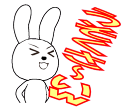 31th edition white rabbit expressive sticker #5540664