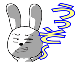 31th edition white rabbit expressive sticker #5540667