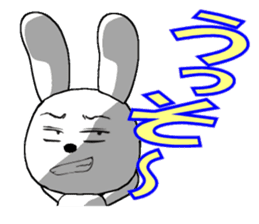 31th edition white rabbit expressive sticker #5540667