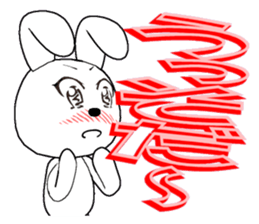 31th edition white rabbit expressive sticker #5540673