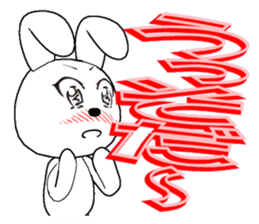 31th edition white rabbit expressive sticker #5540673