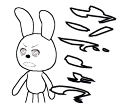 31th edition white rabbit expressive sticker #5540678