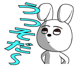 31th edition white rabbit expressive sticker #5540686