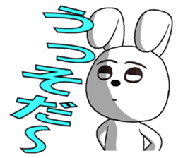 31th edition white rabbit expressive sticker #5540686