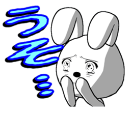 31th edition white rabbit expressive sticker #5540694