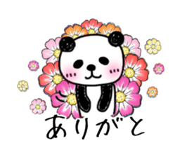 Soothing pretty panda PANDAPAN. sticker #5540820