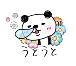 Soothing pretty panda PANDAPAN. sticker #5540824