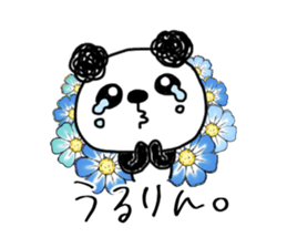Soothing pretty panda PANDAPAN. sticker #5540825