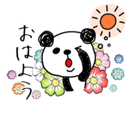 Soothing pretty panda PANDAPAN. sticker #5540829