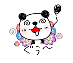 Soothing pretty panda PANDAPAN. sticker #5540833