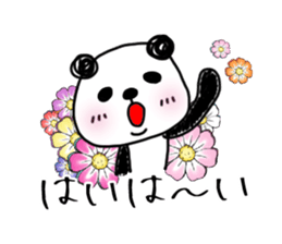 Soothing pretty panda PANDAPAN. sticker #5540846