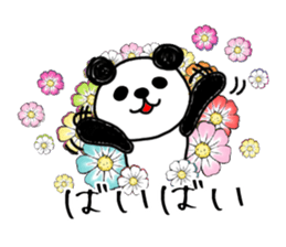 Soothing pretty panda PANDAPAN. sticker #5540847