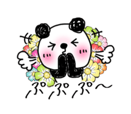 Soothing pretty panda PANDAPAN. sticker #5540849