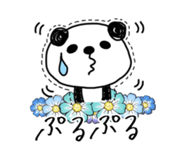 Soothing pretty panda PANDAPAN. sticker #5540850
