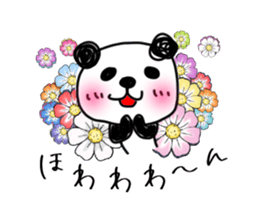 Soothing pretty panda PANDAPAN. sticker #5540854