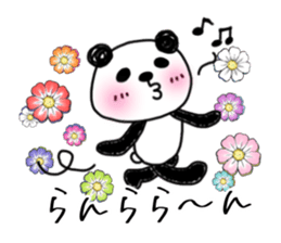Soothing pretty panda PANDAPAN. sticker #5540856