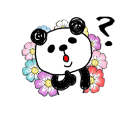 Soothing pretty panda PANDAPAN. sticker #5540859