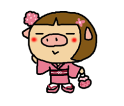 Expression story of nenemi and sabuo sticker #5540909