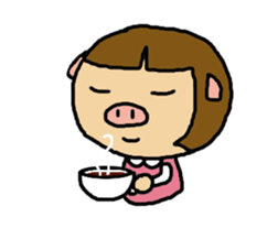 Expression story of nenemi and sabuo sticker #5540912