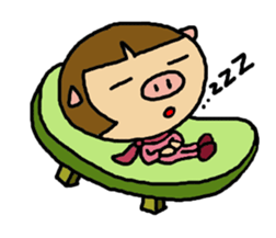 Expression story of nenemi and sabuo sticker #5540916