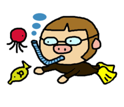 Expression story of nenemi and sabuo sticker #5540919