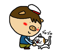 Expression story of nenemi and sabuo sticker #5540928